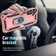 thumbnail image 6 of Phone Case for S23 FE Case Galaxy S23 FE 5G Case Samsung S23 FE Phone Case with Magnetic Ring Stand,Military-Grade Protective Glaxy S23 FE Cover for Samsung Galaxy S23 FE 5G Rose Gold, 6 of 12