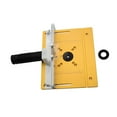 thumbnail image 4 of Placa de inserción de la mesa del enrutador Placa abatible del enrutador de madera 20 cm x 24 cm Guía de la herramienta de corte Soportes deslizantes con patrocinador DYNWAVEMX Insertar placa, 4 of 7