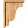 thumbnail image 3 of 5 1/2"W x 12"D x 16"H Newport Smooth Corbel w/Backplate, Western Red Cedar, 3 of 9