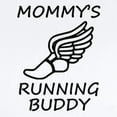 thumbnail image 2 of CafePress - Mommys Running Buddy Body Suit - Baby Light Bodysuit, Size Newborn - 24 Months, 2 of 4