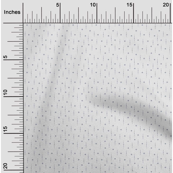 oneOone Silk Tabby Medium Blue Fabric Square & Arrow Geometric Sewing Craft Projects Fabric Prints by Yard 42 Inch Wide