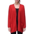 thumbnail image 3 of Richie House Women's Cardigan Sweater with Two Pockets RH2058-C-M, 3 of 7