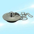 thumbnail image 4 of Practical Sink Drain Stoppers with 50cm Metal Chain Universal Sink stoppers with 50cm Steel Chain for Secure Sealing, 4 of 4