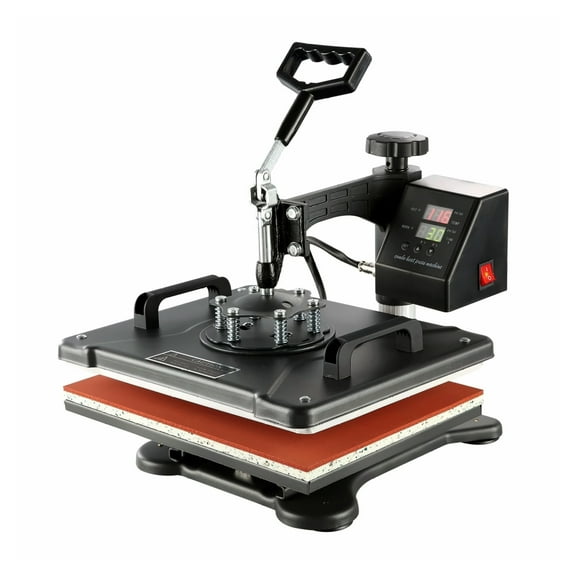 8 in 1 Heat Press Machine 12x15", Digital Transfer for T-shirts, Mugs, Hats & More