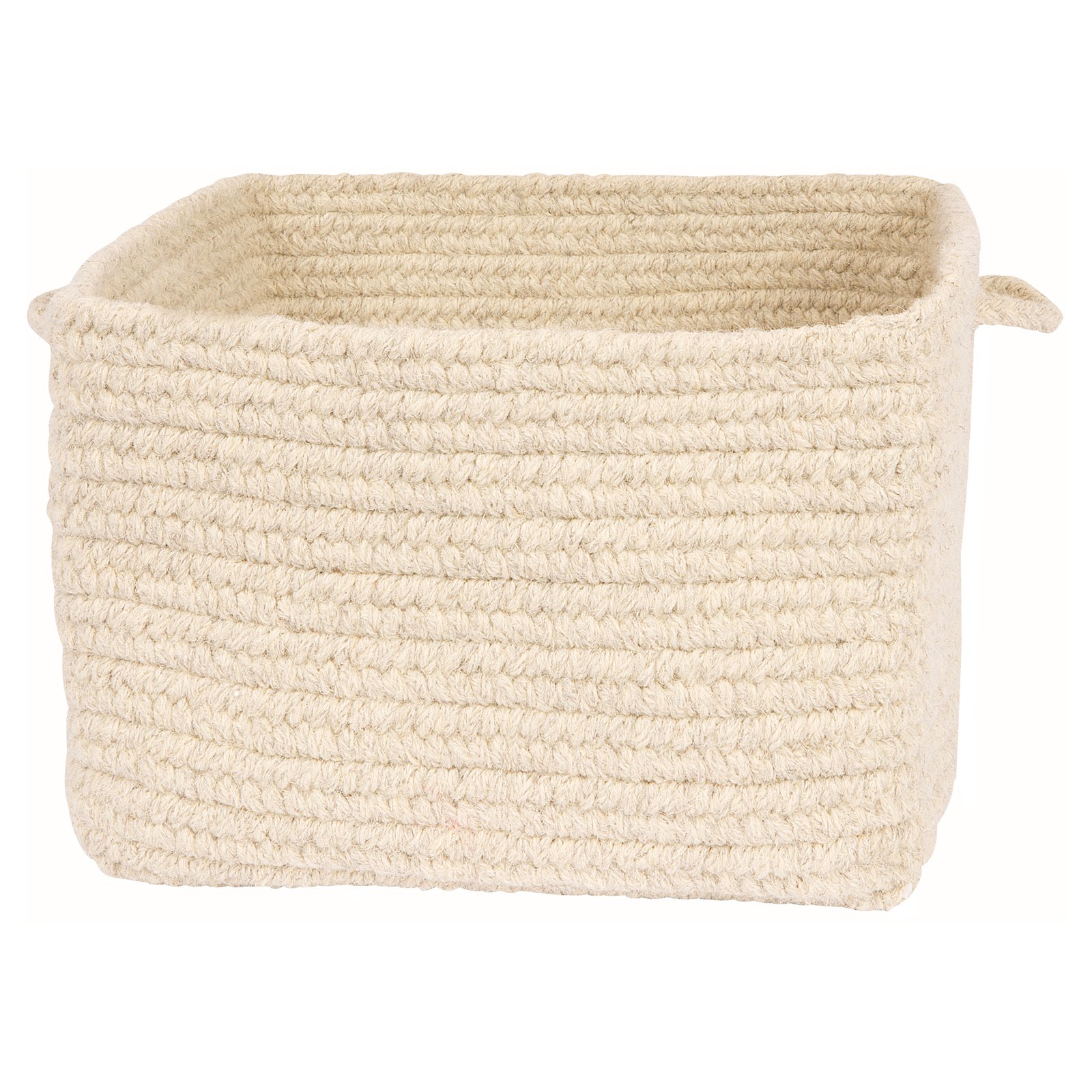 Colonial Mills Chunky Natural Wool Square Basket