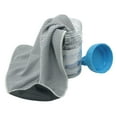 thumbnail image 4 of Toalla refrescante para el cuello y la cara, para hacer ejercicio, portátil, fácil de usar, reutilizable, suave y rápida Gris, 4 of 9