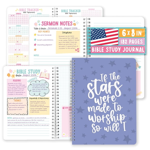 Diario Bíblico Hadley Designs para Estudio Guiado de la Biblia