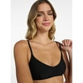 thumbnail image 3 of No Boundaries Essentials Bralette Bikini Top, Women's XXS-XXL, 3 of 5