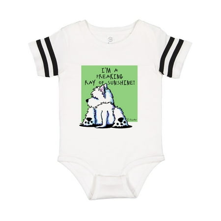 

Inktastic Cool Belly Westie Gift Baby Boy or Baby Girl Bodysuit