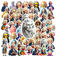 thumbnail image 3 of 35pcs-100pcs Historical Stickers Stationery Stickers Cartoon Kids Stickers Toy Funny Stickers for Laptops Notebooks Suitcases, 3 of 9