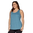 thumbnail image 3 of RBX Active Plus Size Women's Twist Back Soft Relaxed Tank Top Tunic, 3 of 5