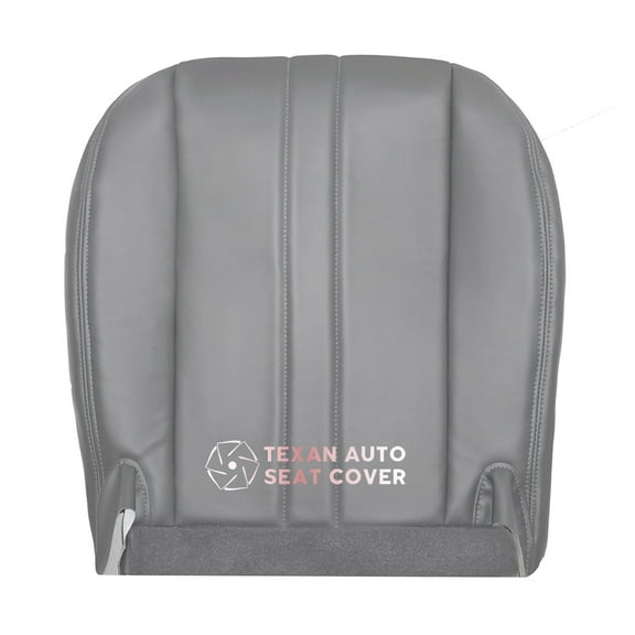 2004-2006 Chevy Express 2500/3500 Cargo Van Driver Bottom Vinyl Seat Cover Gray