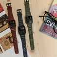 thumbnail image 5 of Casio Unisex Classic Calculator Watch, Green, 5 of 10