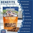 thumbnail image 5 of Freeze Dried Ferret Treats - Resealable Bag of Treats for Small Pets- Ferret Snacks - Single Ingredient Ferret Food With No Preservatives Or Fillers- Small Animals Treats (1oz, chicken Heart), 5 of 6