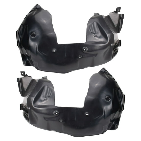 TRQ Inner Fender Liner Set Compatible with 2016-2020 Ford Mustang BDA16344