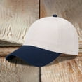 thumbnail image 2 of Mens Baseball Caps Color Block Baseball Cap Adjustable Casual Outdoor Sun HatSports Activities Navy One Size, 2 of 3