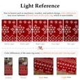 thumbnail image 4 of BERTHMEER 2'x3' Christmas Area Rugs Indoor Doormat Kitchen Bathroom Living Room Entryway Laundry Room Boho Washable Rugs Non-slip Holiday Decor Small Throw Rugs Red, 4 of 5