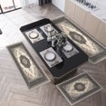 thumbnail image 2 of IsecretJoy Washable Kitchen Rugs Sets of 3, Non Slip Kitchen Mats for Floor Waterproof & Stain Resistant Runner Rug for Kitchen, Laundry Room, Hallway, 2 of 11