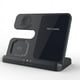 thumbnail image 2 of La carga rápida inalámbrica de 15 vatios es aplicable a la carga inalámbrica tres en uno del teléfono móvil Samsung y el cargador inalámbrico de relojes negro, 2 of 2