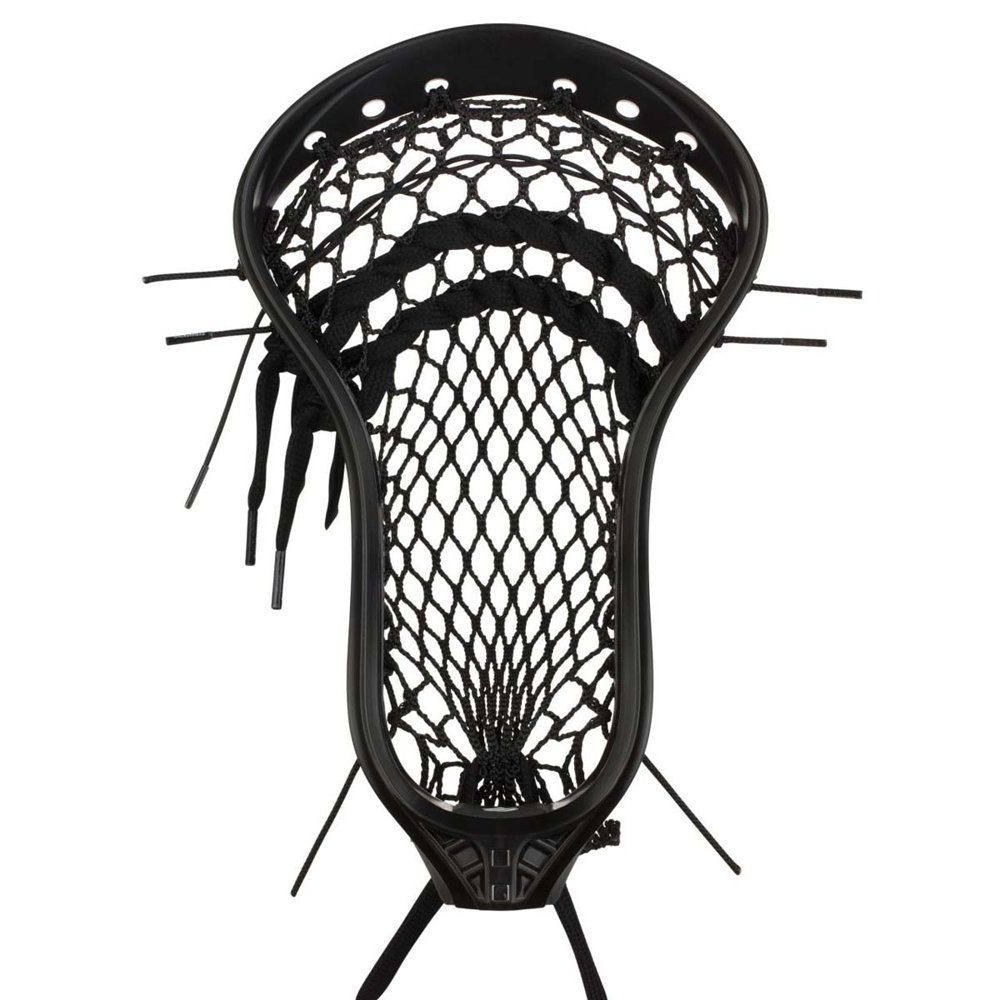 String King Mark 2F Faceoff 4F Mesh Strung Black Mid Pocket Lacrosse