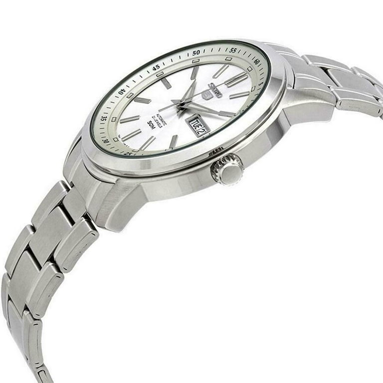 Seiko 5 Automatic White Dial Men s Watch SNKM83K1