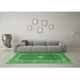 thumbnail image 3 of Ahgly Company Indoor Rectangle Persian Emerald Green Traditional Area Rugs, 5' x 8', 3 of 4