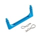 thumbnail image 5 of Pilar de carrocería frontal de metal RC, pieza de repuesto para coche RC de alto rendimiento con tornillos Azul, 5 of 9