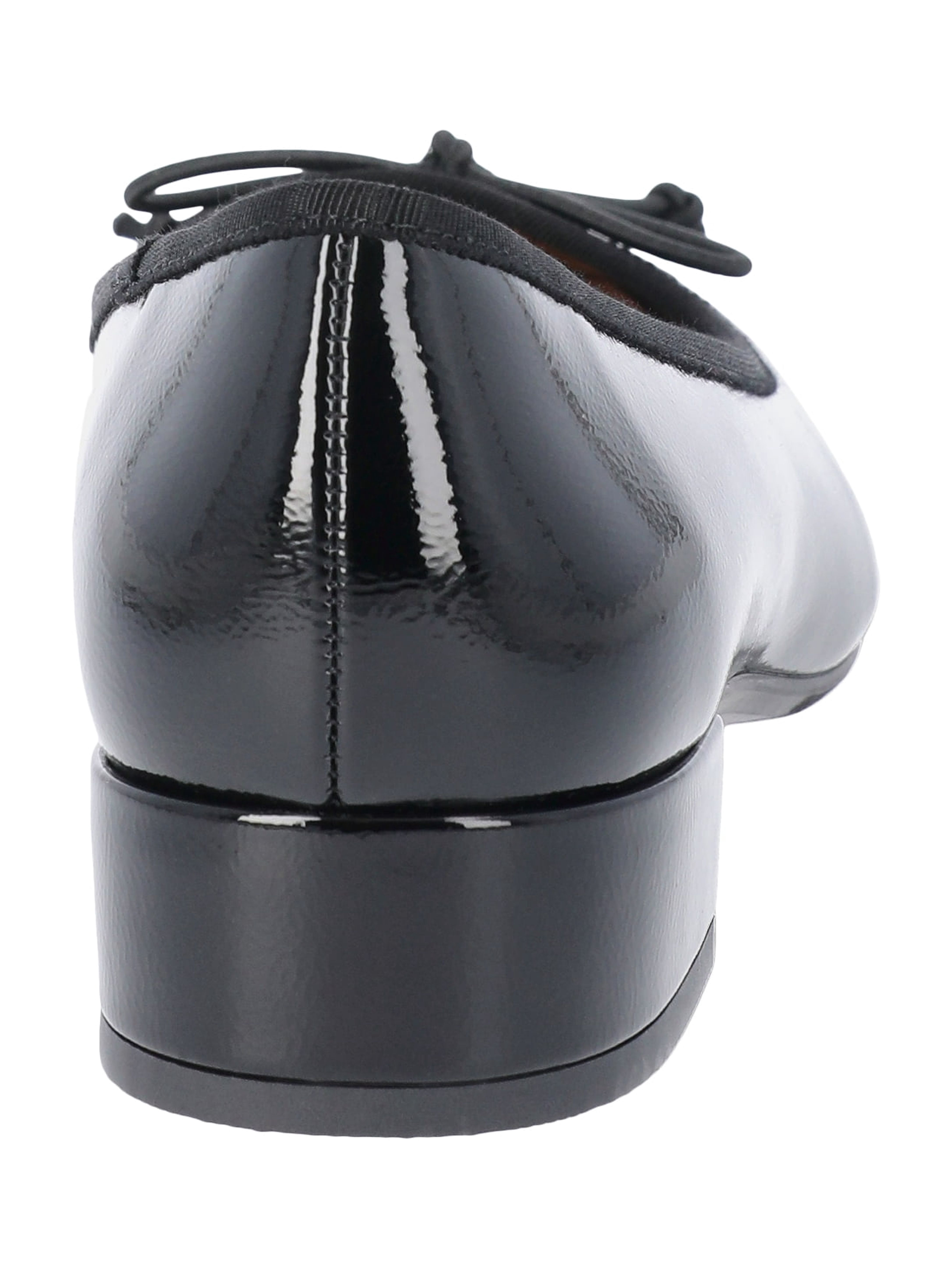 Time and Tru Women's String Bow Block Heel Ballet Shoes, Wide Width Available