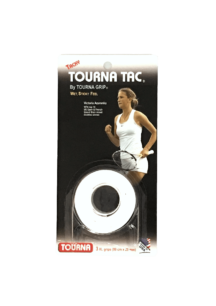 Tourna Tac Tennis Racquet Over Grip 10 XL Durable Overgrips Absorbent Tacky Feel