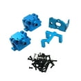 thumbnail image 2 of RC Car Upgrades Parts Accessory Gearbox Shell Cover RC Car Metal Parts for Wltoys 1:28 284161 284010 284131 P929 P939 RC Car Blue, 2 of 8
