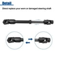 thumbnail image 6 of Unique Bargains Intermediate Steering Column Shaft Fit for Ford F-150 2014 No.BL3Z3B676A Black, 6 of 6