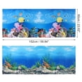 thumbnail image 2 of Unique Bargains Aquarium Background Poster Double-sided Fish Tank Background Decorative Paper Sticker 59.84"x23.62", 2 of 7
