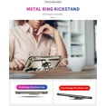 thumbnail image 6 of REQO Compatible with Samsung Galaxy S24 Case Cover,Magnetic Car Mount Bracket Shell Compatible with Samsung Galaxy S24 SM-S921B/DS SM-S921U1 SM-S921W SM-S921N SM-S921E/DS Case, 6 of 7