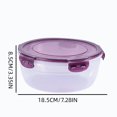 thumbnail image 3 of 3-in-1 Fruit and Vegetable Storage Containers,Draining Fresh Keeper Bins with Lid,Large Organizer for Fridge Kitchen Pantry, 3 of 6