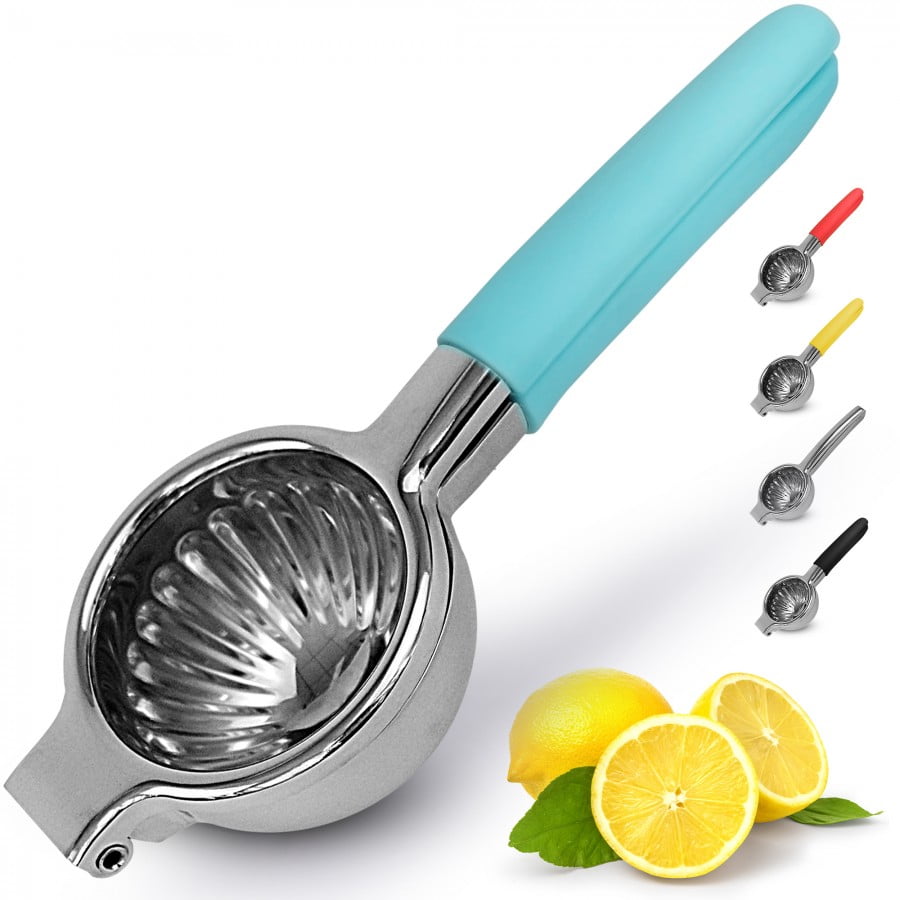 Zulay Kitchen Heavy Duty Stainless Steel Lemon Squeezer - Blue