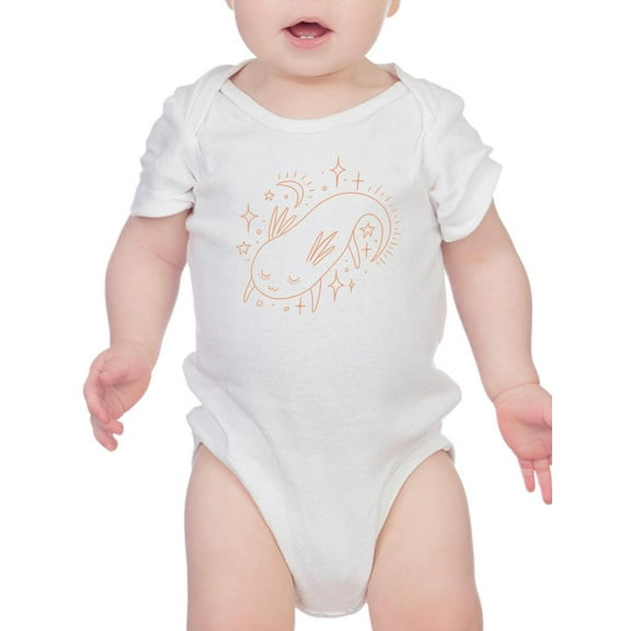 Dreamy Cosmical Axolotl Bodysuit Infant -Image by Shutterstock, 24 Months
