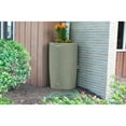thumbnail image 2 of Good Ideas Impressions Bali 50 Gallon Rain Saver - Planter Top - Desert Sand, 2 of 5