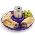 thumbnail image 4 of Assiette de Boisson Alimentaire de Couleur de Ressort de Pomme&44; Pack de 12, 4 of 5