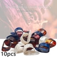 thumbnail image 4 of 10 púas de guitarra coloridas para guitarra acústica, eléctrica y clásica shamjiam Selecciones de dedo, 4 of 9