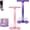 pink+purple, variant on 2026 Upgrade Pedal Resistance Bands with Handles, Yoga Pedal Fashion Puller, Multifunction Foot Pull Rope for Abdomen, Waist, Arm, Leg Stretching Training