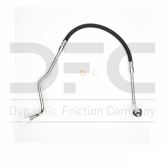 Front Right Dynamic Friction Company Brake Line Hose 350-54281 For 1986 Ford Bronco II, 1986-1987 Ford Ranger