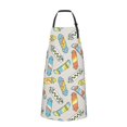 thumbnail image 2 of Picia Skateboard Waterproof Apron for Unisex Adult - Adjustable Bib Apron with Pockets, Ideal for Cooking, Gardening, Painting, and Household Chores, 2 of 9