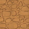 thumbnail image 1 of Ahgly Company Machine Washable Indoor Square Transitional Dark Orange Area Rugs, 8' Square, 1 of 7