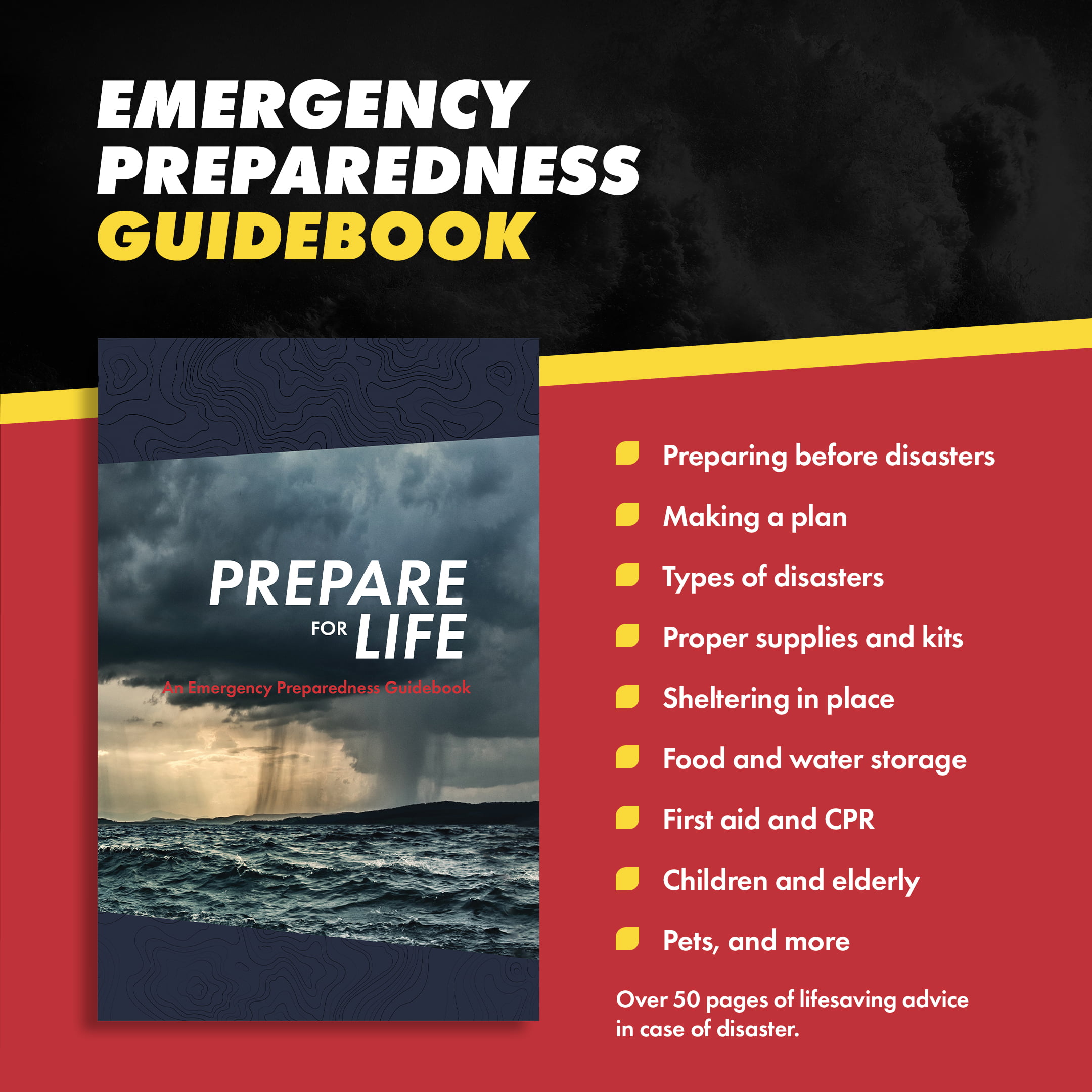 Wildfire Survival Prepare for Emergency Disaster Guide Bug Out Bag Kit Book