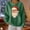 aa03_Green, variant on Hilzaten Womens Sweatshirt Pullover Drop Shoulder Loosse Crew Neck Womens Print Sweatshirt