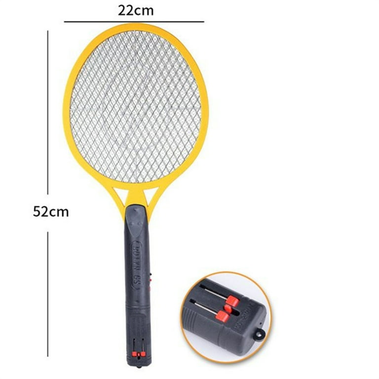Electric Fly Swatter Rechargeable Bug Zapper Tennis Racket, 42 OFF
