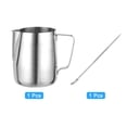 thumbnail image 3 of Milk Frothing Pitcher, 33oz/1000ml Espresso Steaming Pitcher Stainless Steel with Pen, 3 of 6
