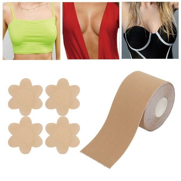1 Invisible Chest Lift Tape Breathable Waterproof Body Tape -sagging  Self-adhesive Lift Sports Bandage