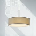 thumbnail image 2 of Cal Lighting Led 18W Dimmable Pendant With Diffuser And Hardback Fabric Shade, 2 of 3