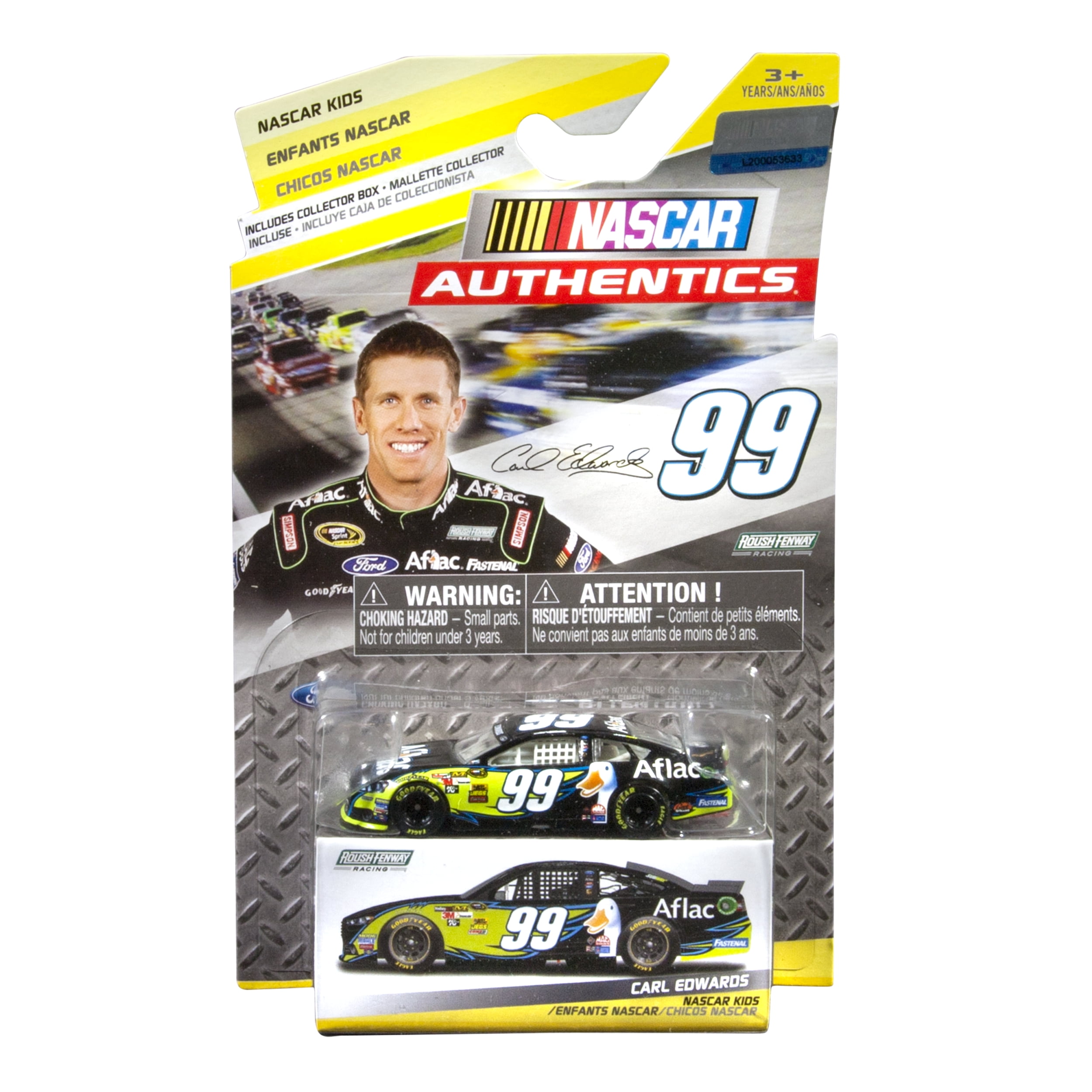 Nascar Nascar 1 64th Collector Car 99 Carl Edwards Aflac Walmart Com Walmart Com